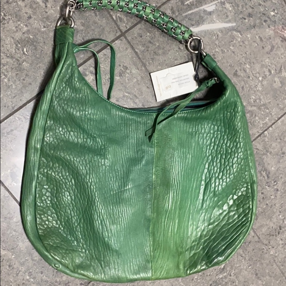 Green Leather Bag